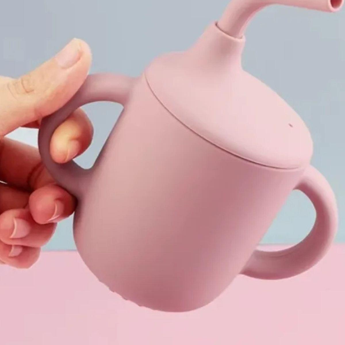 SET 2 VASO ENTRENADOR ANTIDERRAME CON ASAS BEBES LAU-6