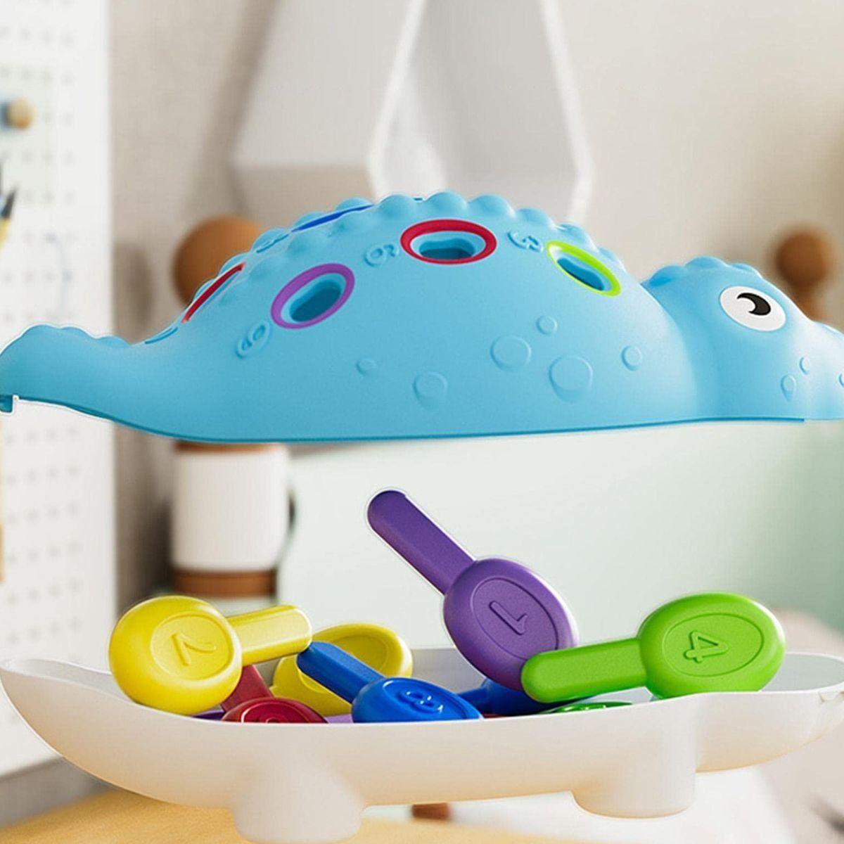 JUGUETE DIVERTIDO DINOSAURIO CLASIFICACION APRENDIZAJE LAU-9