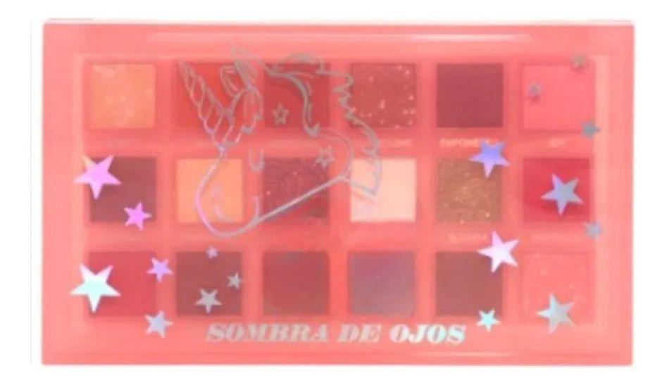 Paleta Sombras 18 Colores Alta Pigmentación Profesional ALJ-2