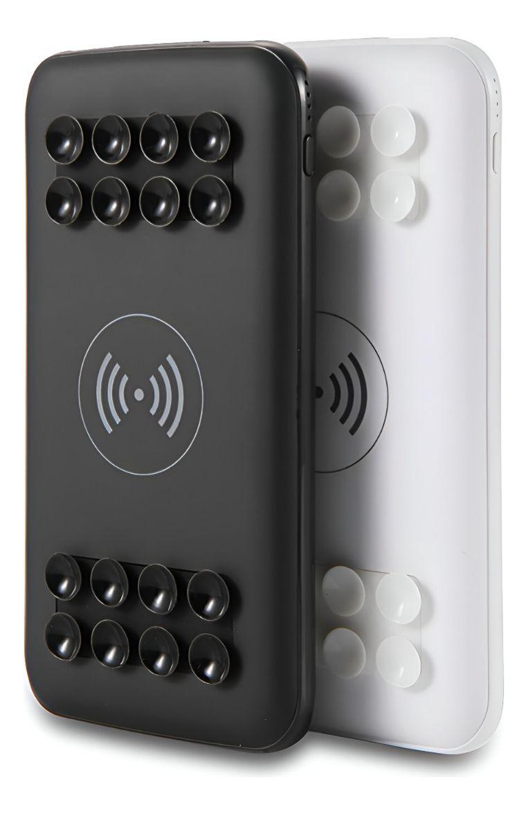 Cargador Inalámbrico Portátil Doble USB Ventosa Silicona-5