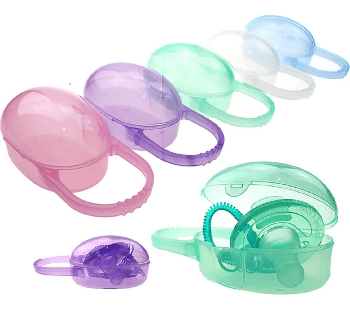 Set 12 Portachupete Mamadera Estuche Portatil Viaje Bebe Lau-1