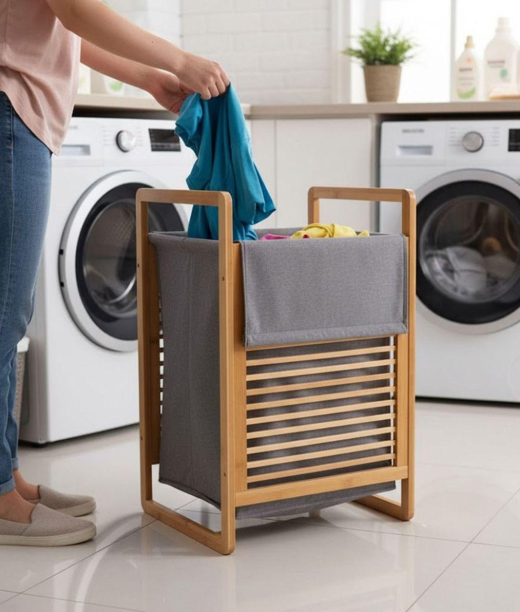 Canasto Ropa Contenedor Almacenamiento Versátil Cesto Jhn-2