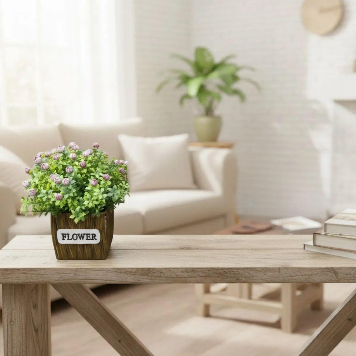 Planta Artificial Decorativa Ramillete Flores Silvestres Jhn-7