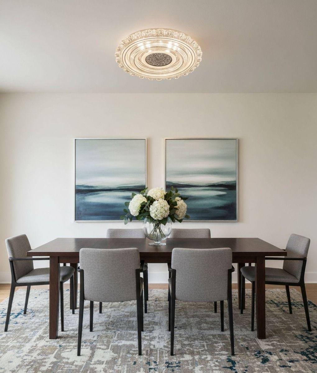 Lámpara Techo Decorativa LED Moderna Diseño Clásico Jhn-6