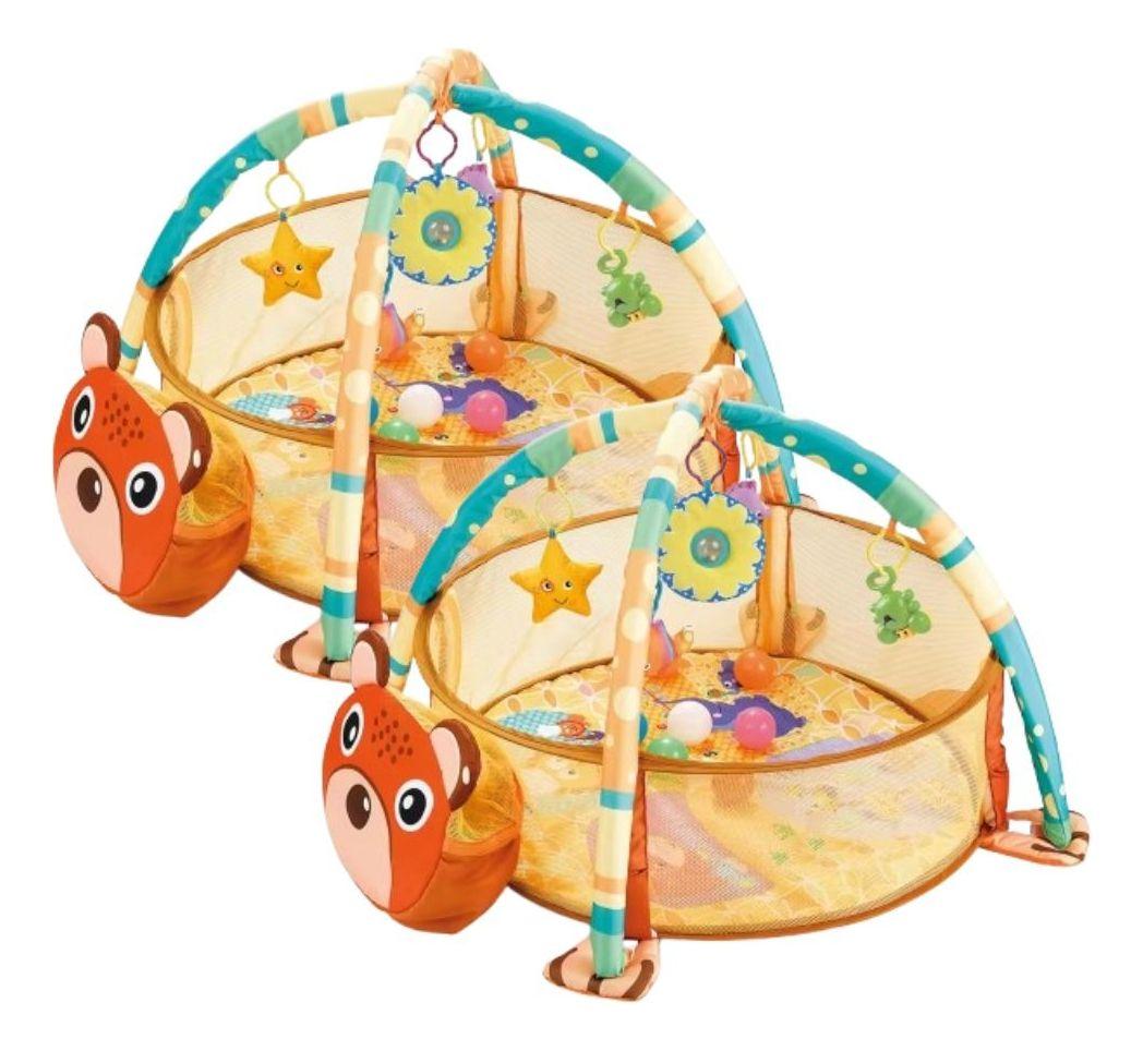 CENTRO DE ACTIVIDAD GIMNASIO DE PELOTAS 3 EN 1 BEBE LAU-5