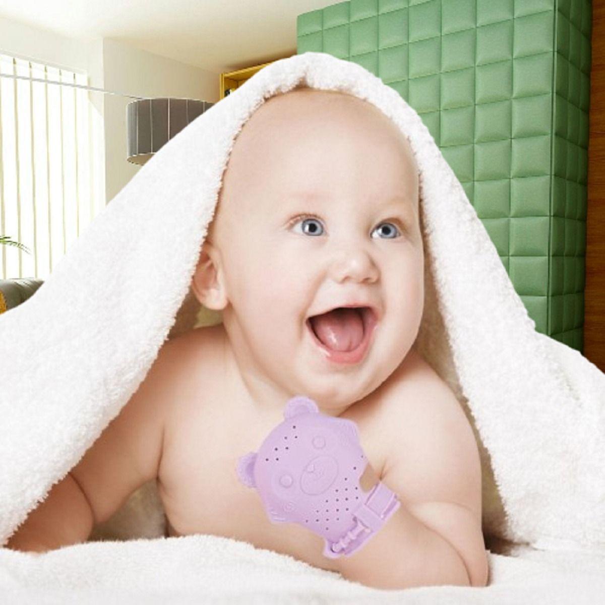 Set 4 Mordedor Guantes Alivio Encias Comodo Bebe Lau-8