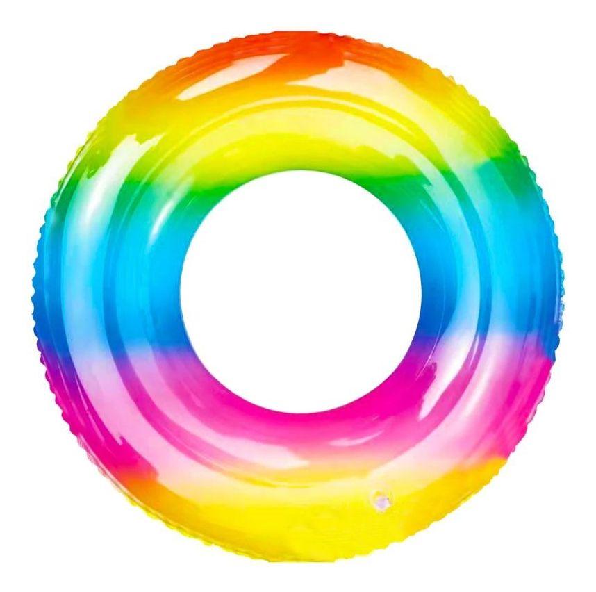 SET 2 FLOTADOR INFLABLE MULTICOLOR 90 CM DIVERTIDO LAU-0