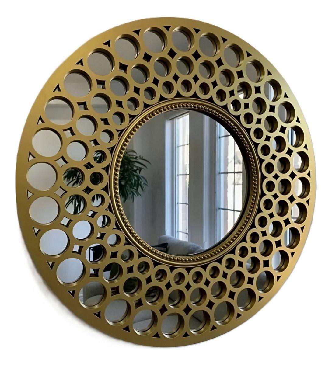 Espejo Pared Decorativo Circular Moderno Minimalista Jhn-1