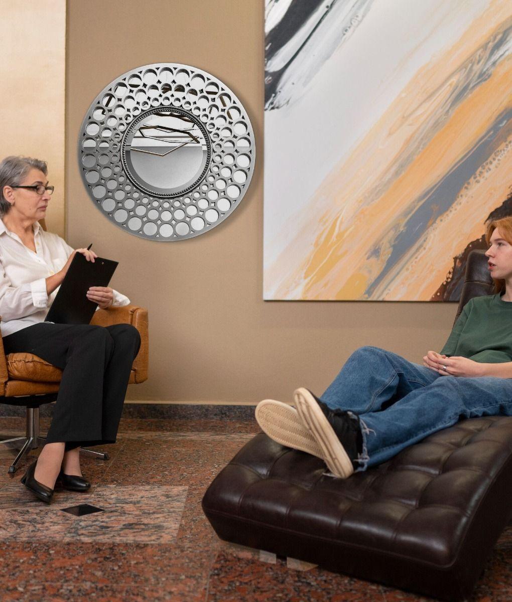 Espejo Pared Decorativo Circular Moderno Minimalista Jhn-3