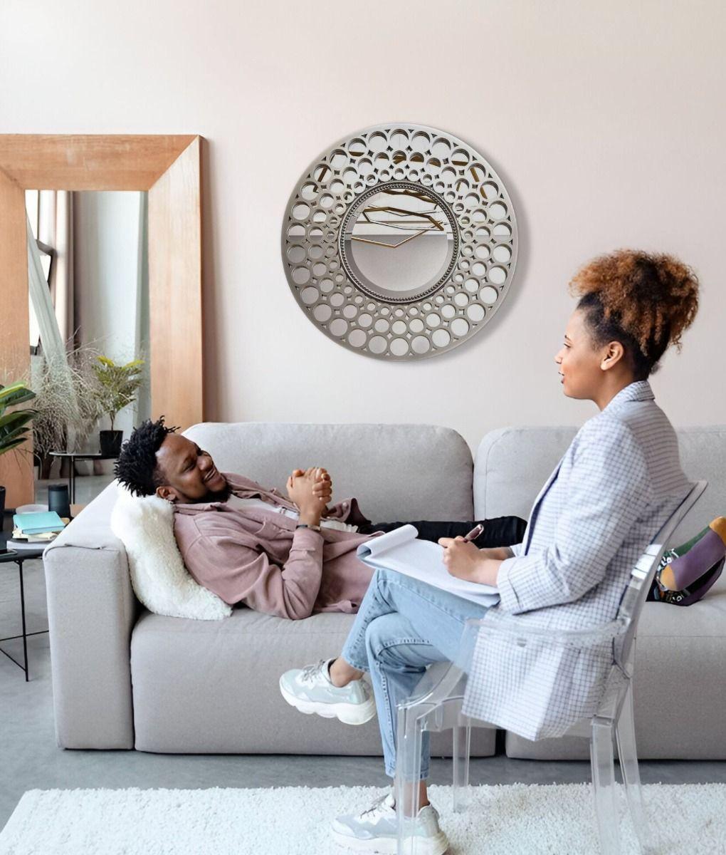 Espejo Pared Decorativo Circular Moderno Minimalista Jhn-8