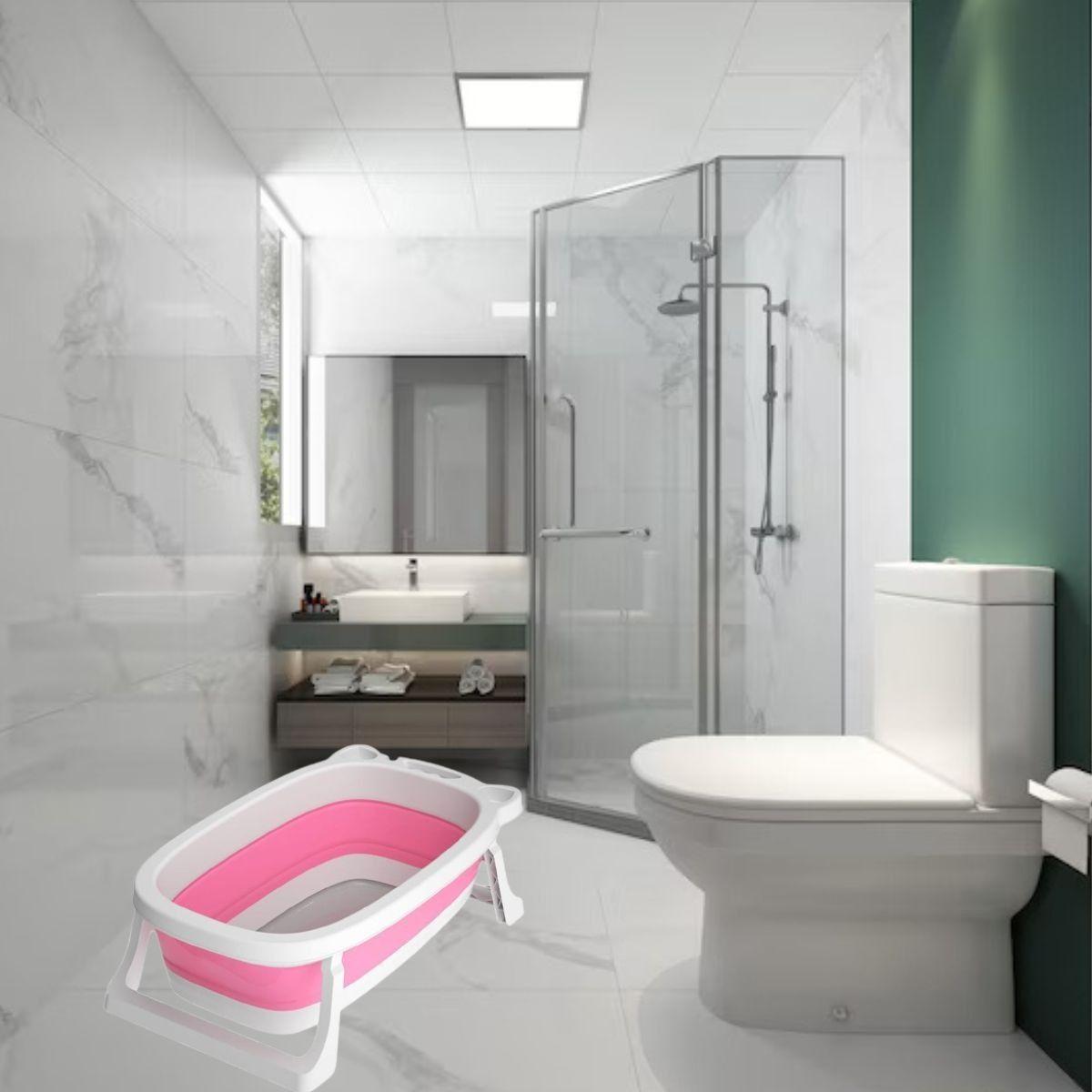 BAÑERA MULTIFUNCIONAL PLEGABLE DIVERTIDA PARA BEBE LAU-5