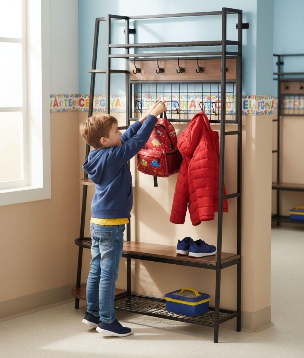 Perchero Organizador Multifuncional Diseño Abierto Jhn-4