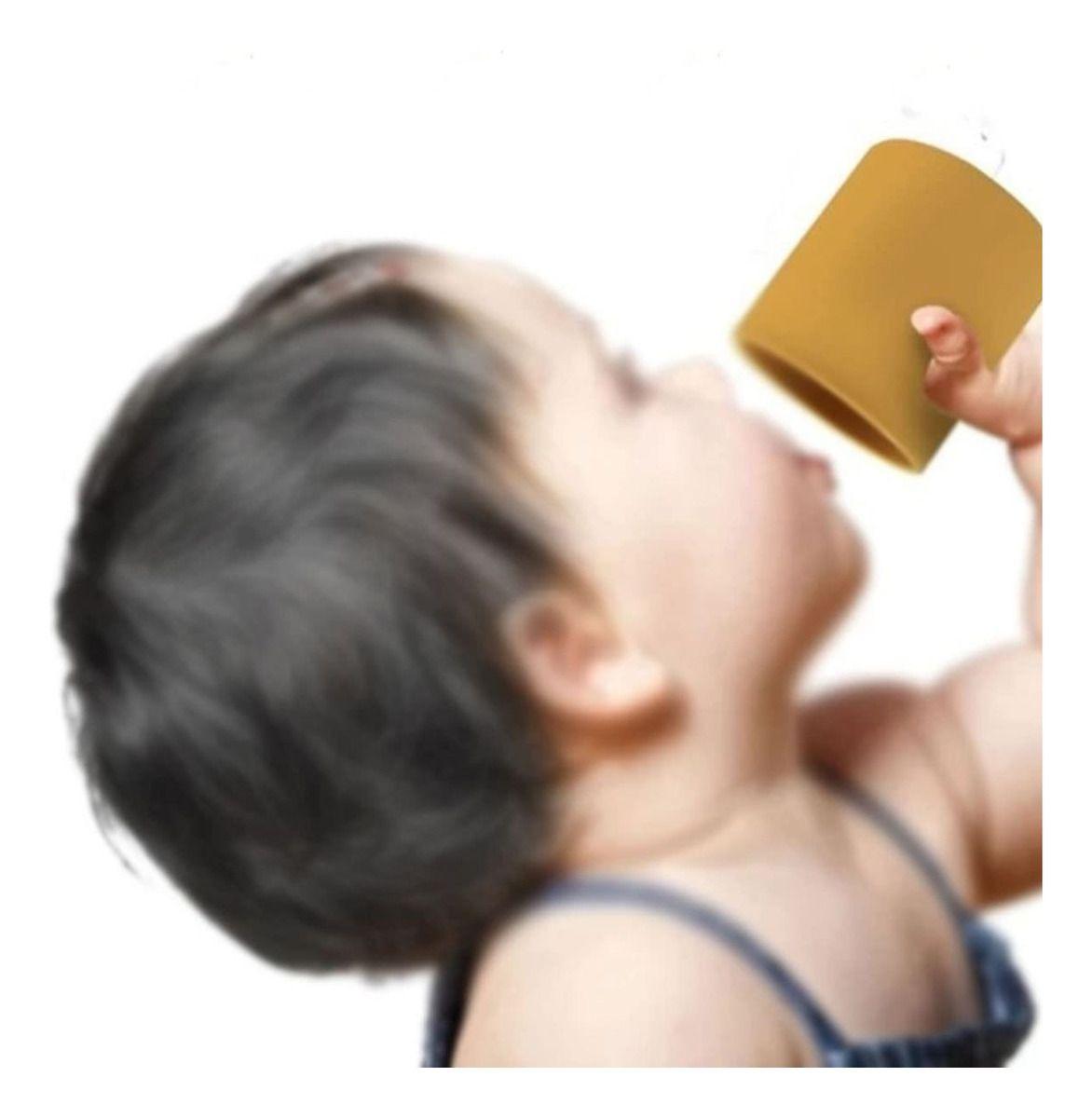 SET 4 VASOS DE SILICONA FLEXIBLE SUAVE COLORES NIÑOS LAU-6