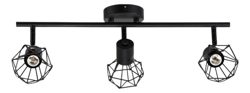 Lámpara Techo 3 Focos Orientables Decorativa Pared Jhn-2