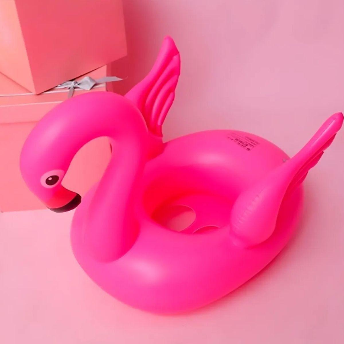 SET 3 FLOTADOR INFLABLE FLAMENCO PARA NIÑA PISCINA PLAYA LAU-5