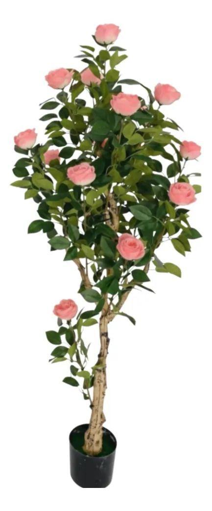 Planta Artificial Decorativa Árbol Rosas Gala Adorno Jhn-2