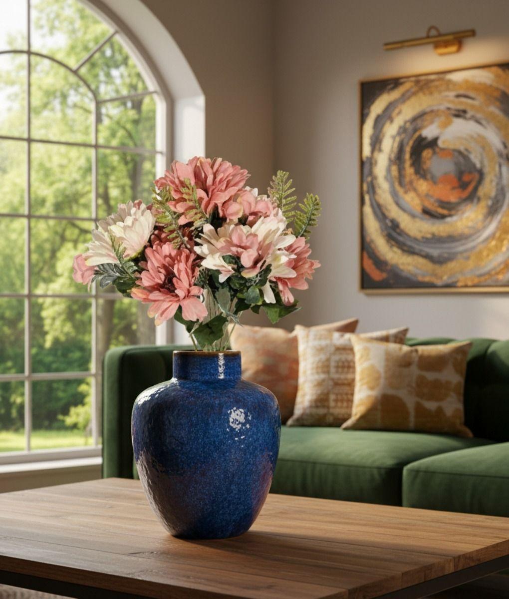 Set 2 Ramo Flores Artificiales Margaritas Girasoles Jhn-8