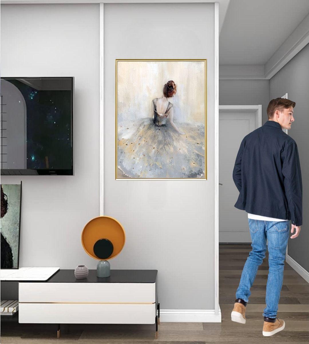 Cuadro Decorativo Pared Bailarina Ballet Arte Pintura Jhn-4