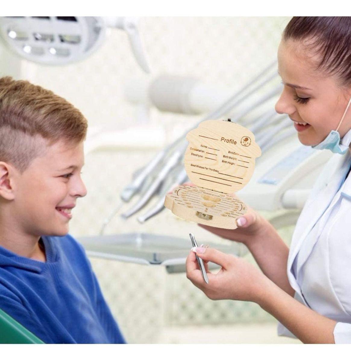 SET 3 CAJAS DE RECUERDO PARA DIENTES DE LECHE INFANTIL LAU-8