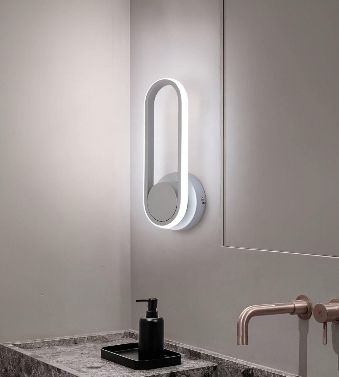 Lámpara Aplique Pared Giratoria Decorativa 3 Modos Jhn-0