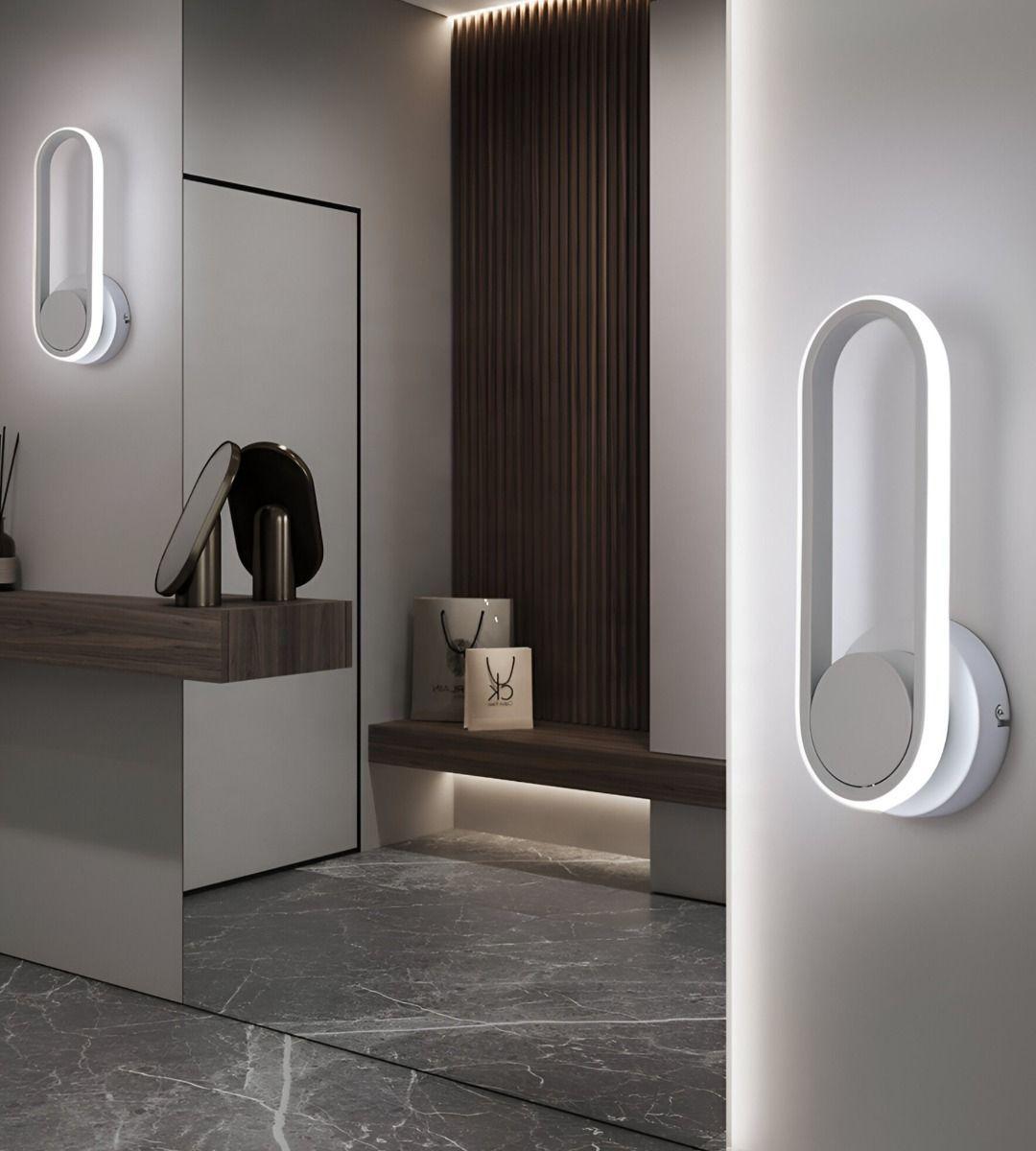 Lámpara Aplique Pared Giratoria Decorativa 3 Modos Jhn-8