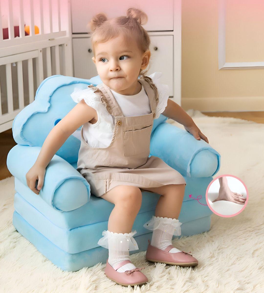 Sofá Cama Triple Plegable Niños Silla Reposabrazos Jhn-2