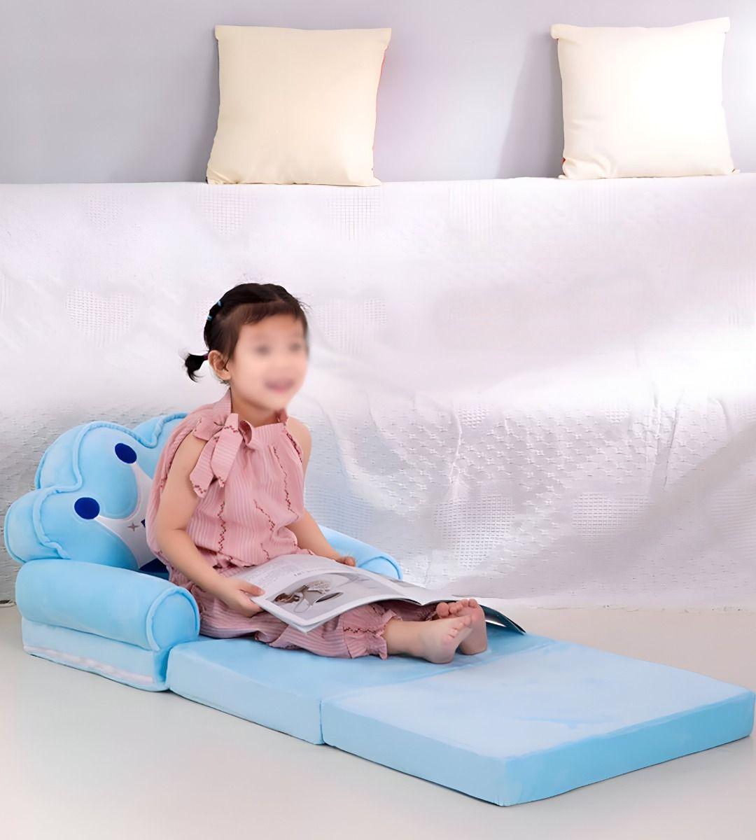 Sofá Cama Triple Plegable Niños Silla Reposabrazos Jhn-6