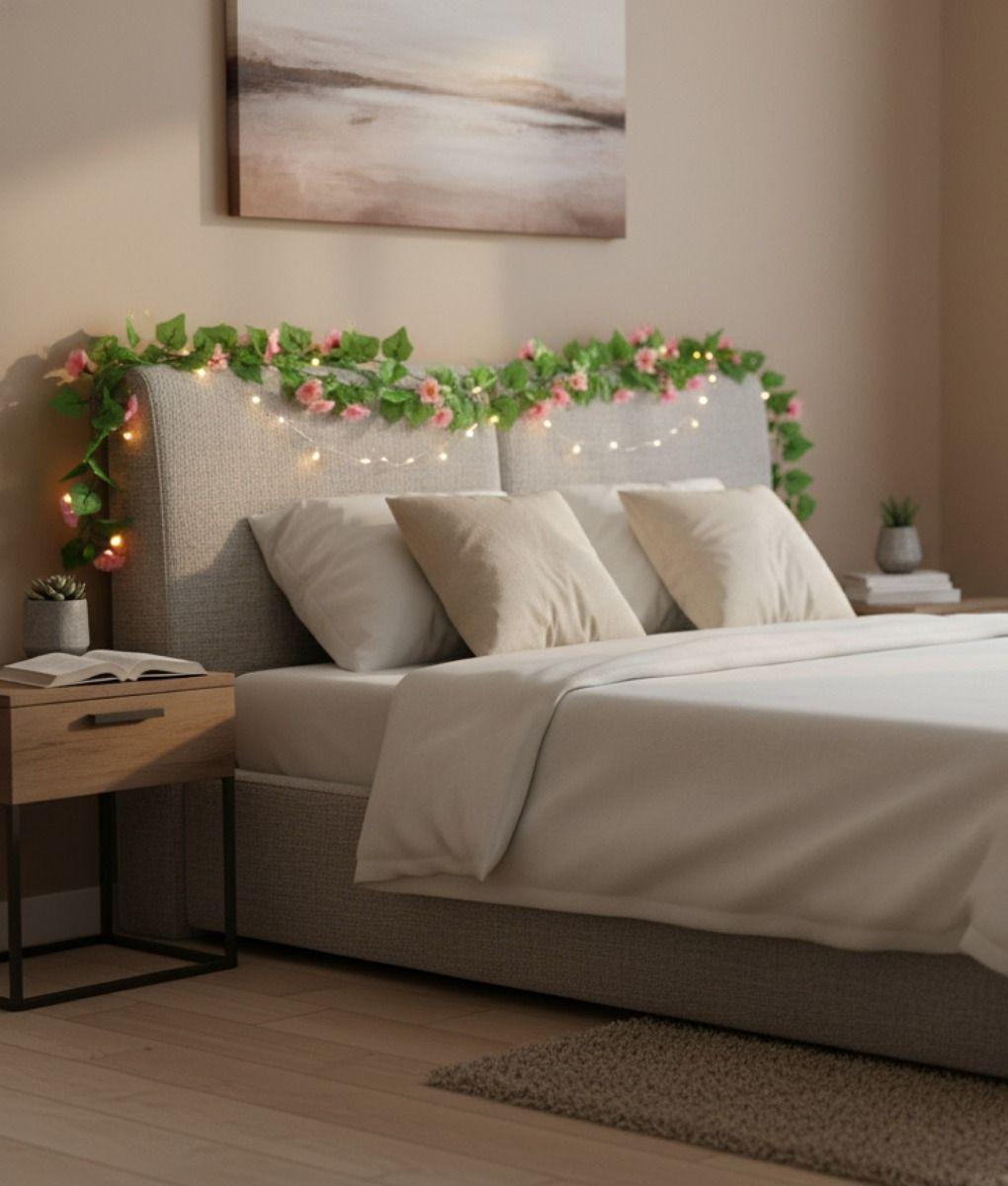 Set 2 Flores Artificiales Guirnalda Enredadera Adorno Jhn-7