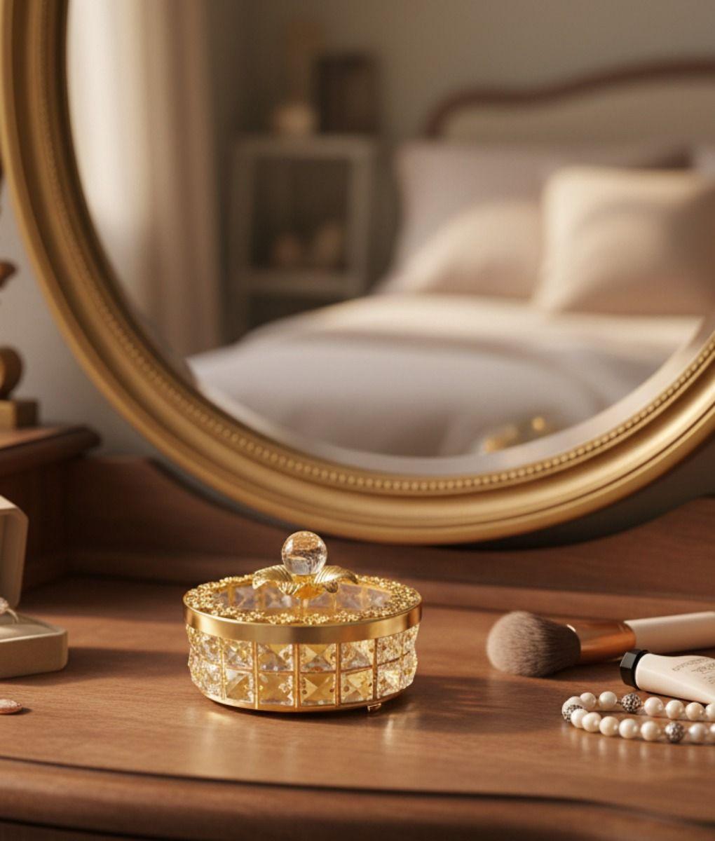 Joyero Decorativo Centro Mesa Adorno Multifuncional Jhn-5