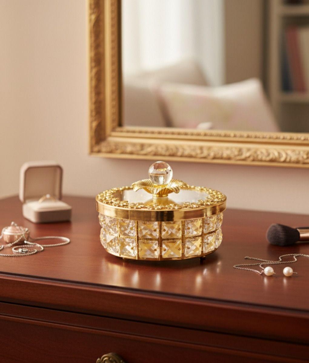 Joyero Decorativo Centro Mesa Adorno Multifuncional Jhn-9