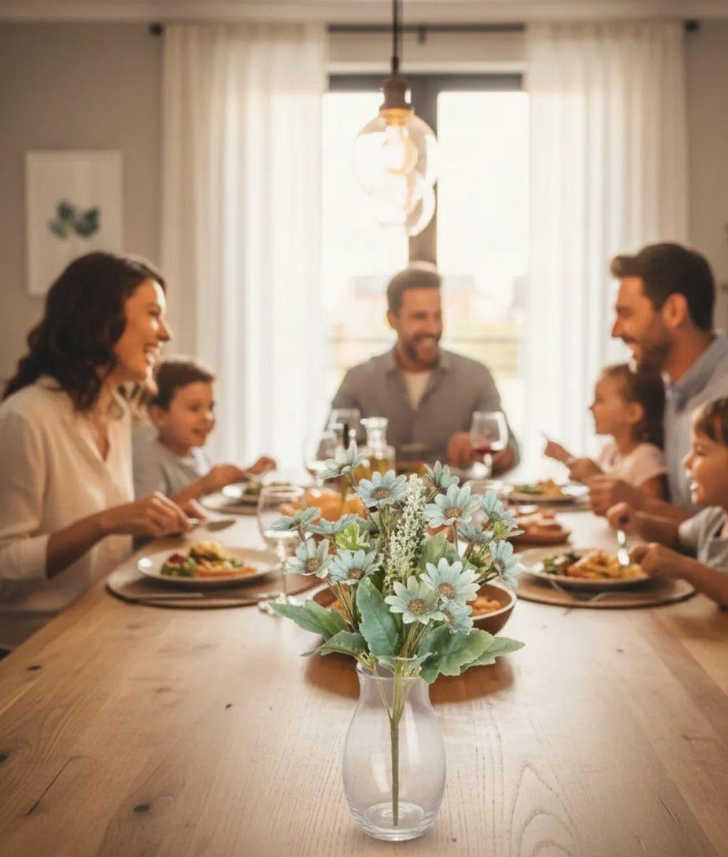 Set 5 Ramo Flores Silvestres Artificiales Decorativas Jhn-2