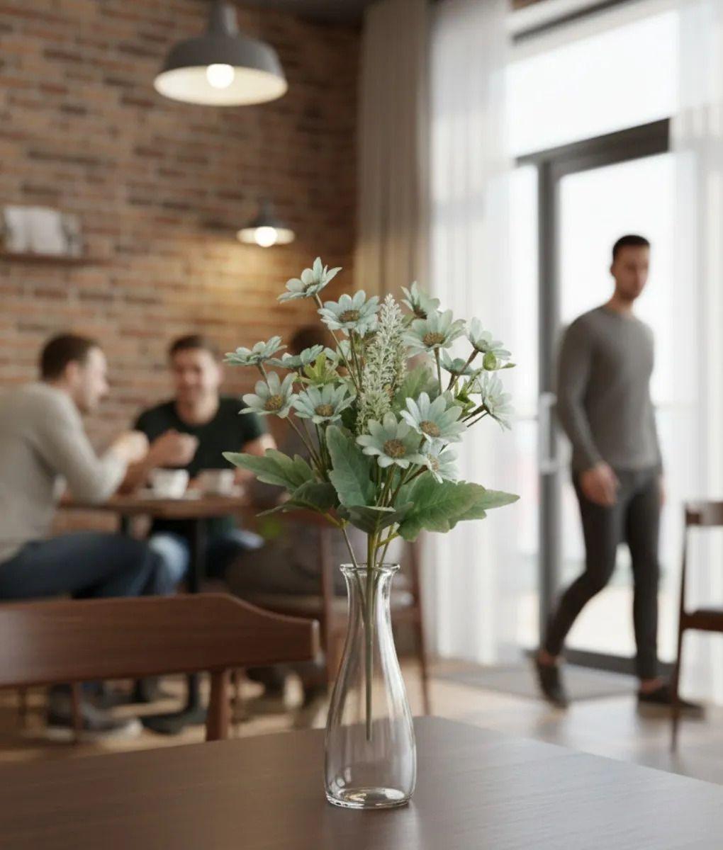 Set 5 Ramo Flores Silvestres Artificiales Decorativas Jhn-3