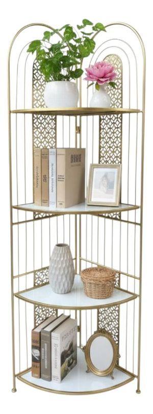 Estante Vertical Exhibición Estilo Esquinero Decorativo Jhn-2