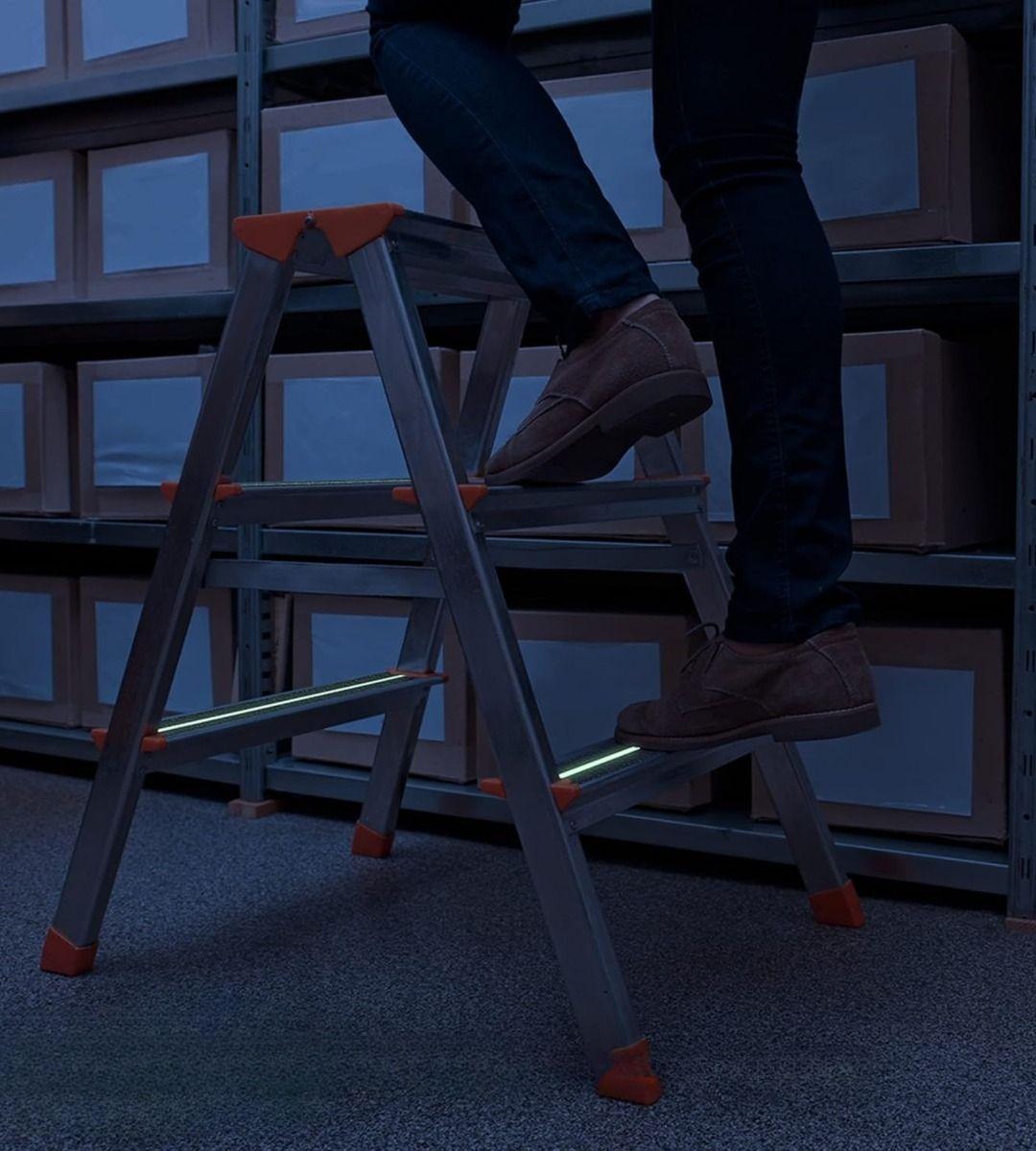 Cinta Seguridad Luminosa Antideslizante Adhesiva 5m Jhn-5