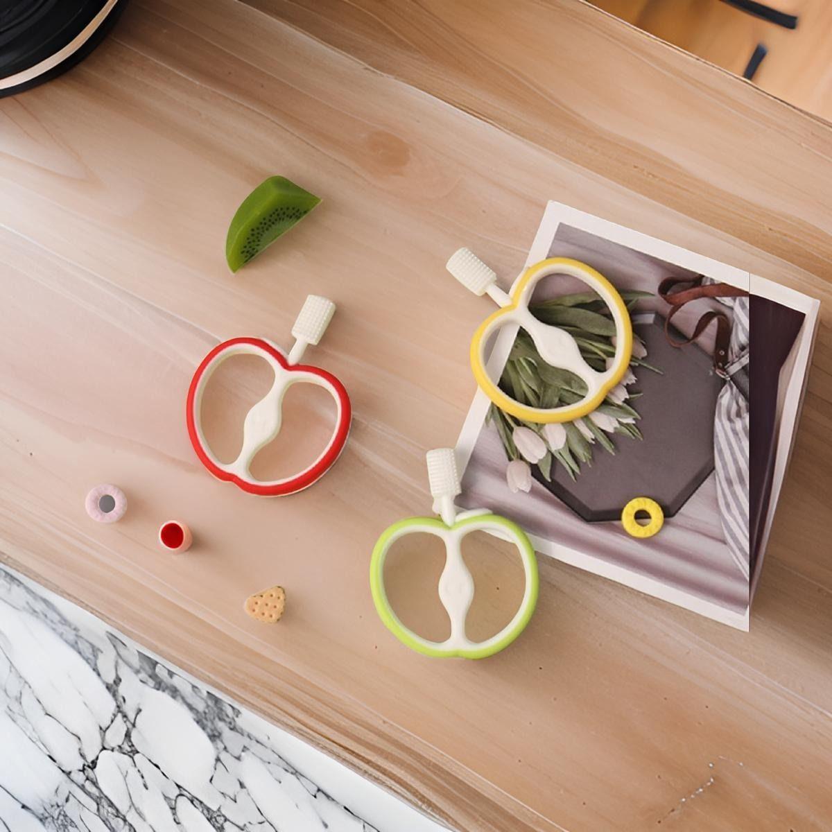 Set 4 Mordedor Cepillo Silicona Encias Bebes Comodo Lau-9