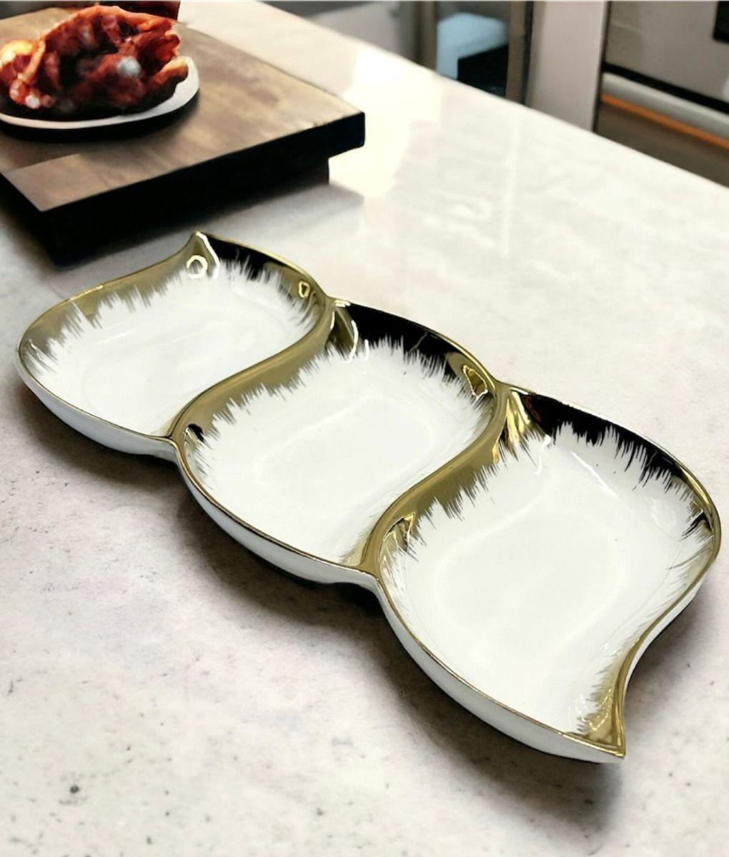 Bandeja Decorativa Servir Almacenamiento Multifuncional Jhn-5