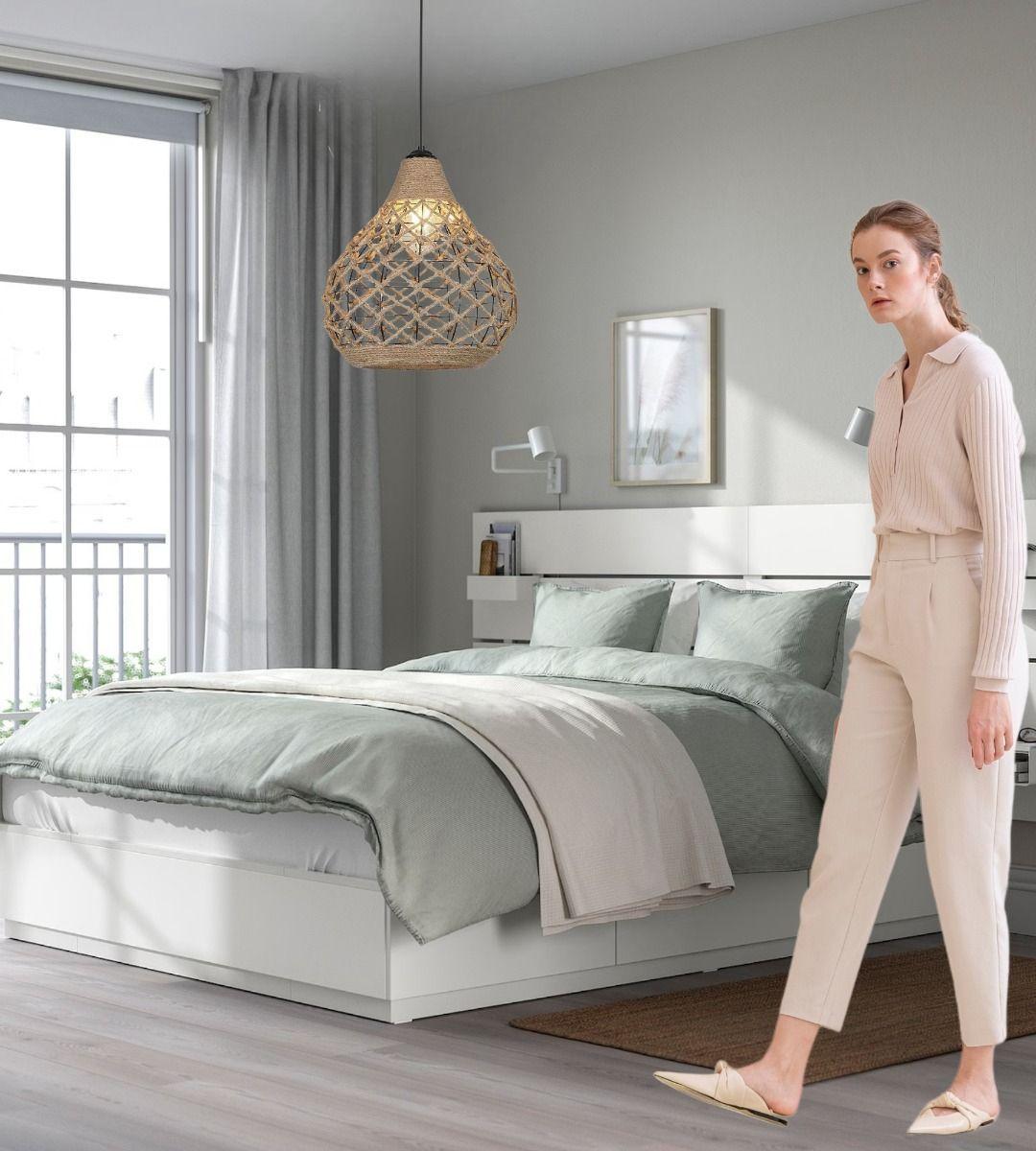 Lámpara Colgante Bohemio Vintage Tejida Cáñamo Techo Jhn-4