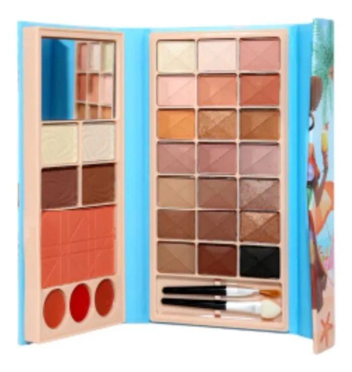 Paq 12 Paletas Maquillaje Completa Ojos Rostro Labios ALJ-2