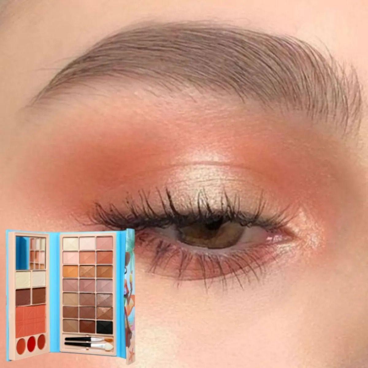 Paq 12 Paletas Maquillaje Completa Ojos Rostro Labios ALJ-5