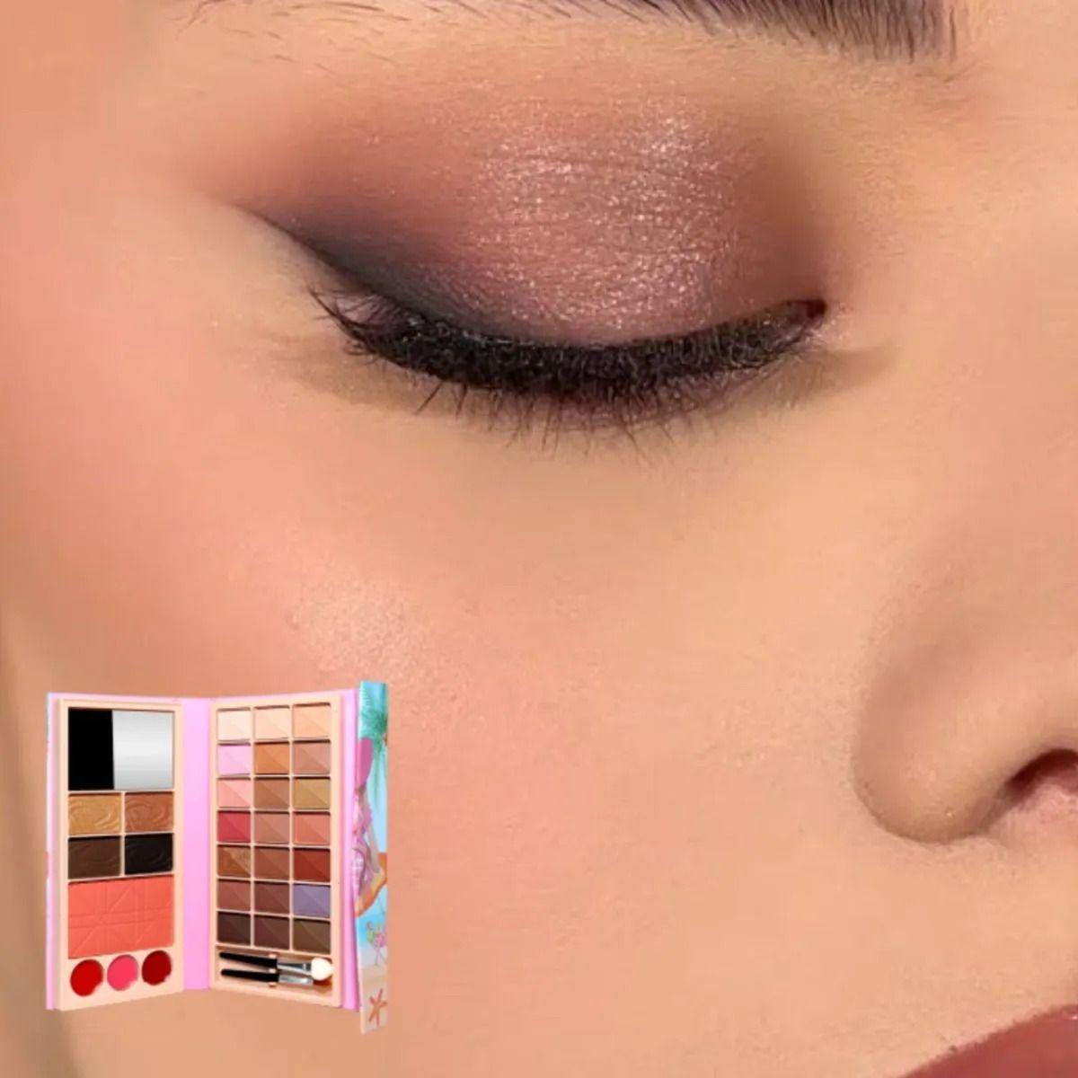 Paq 12 Paletas Maquillaje Completa Ojos Rostro Labios ALJ-6