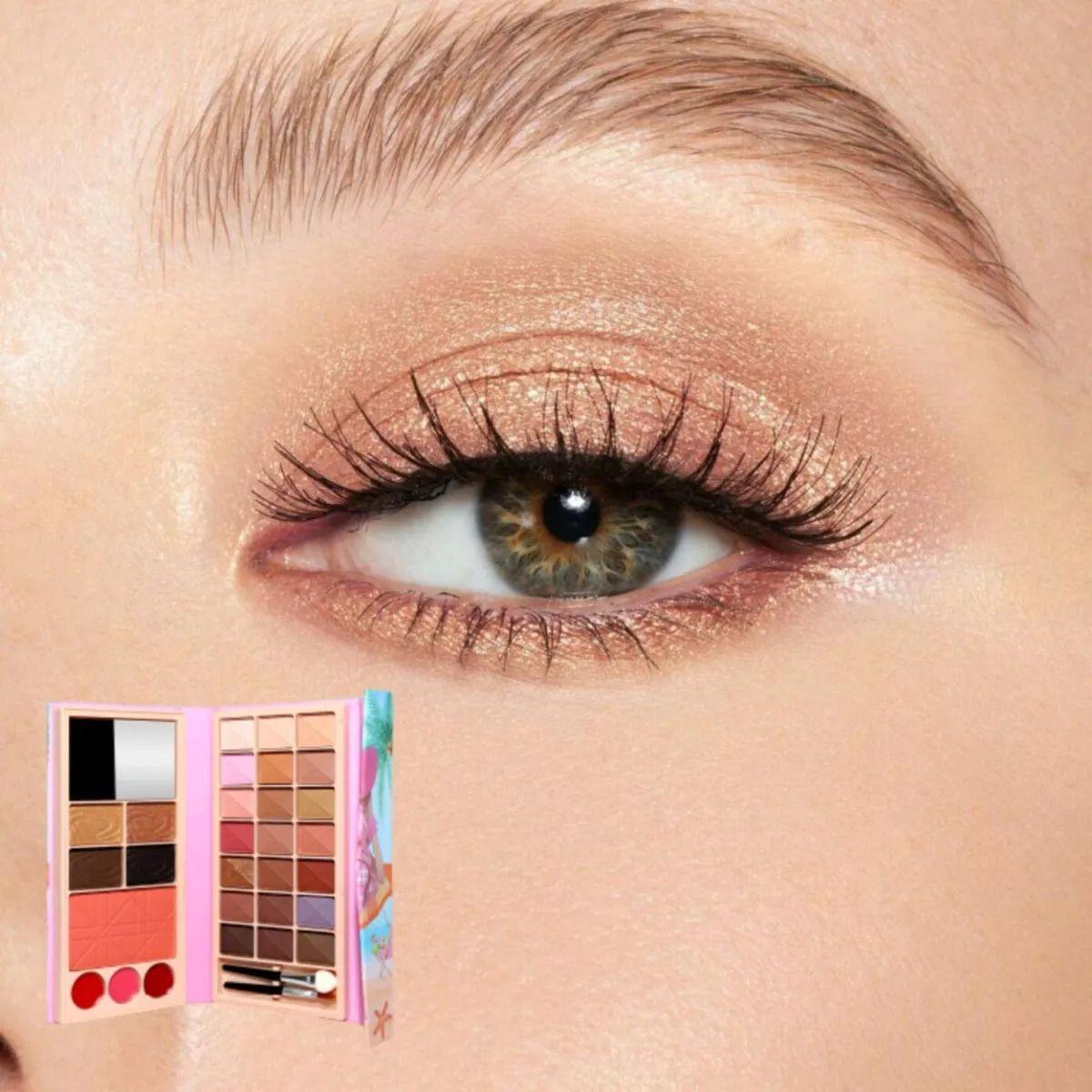 Paq 12 Paletas Maquillaje Completa Ojos Rostro Labios ALJ-8
