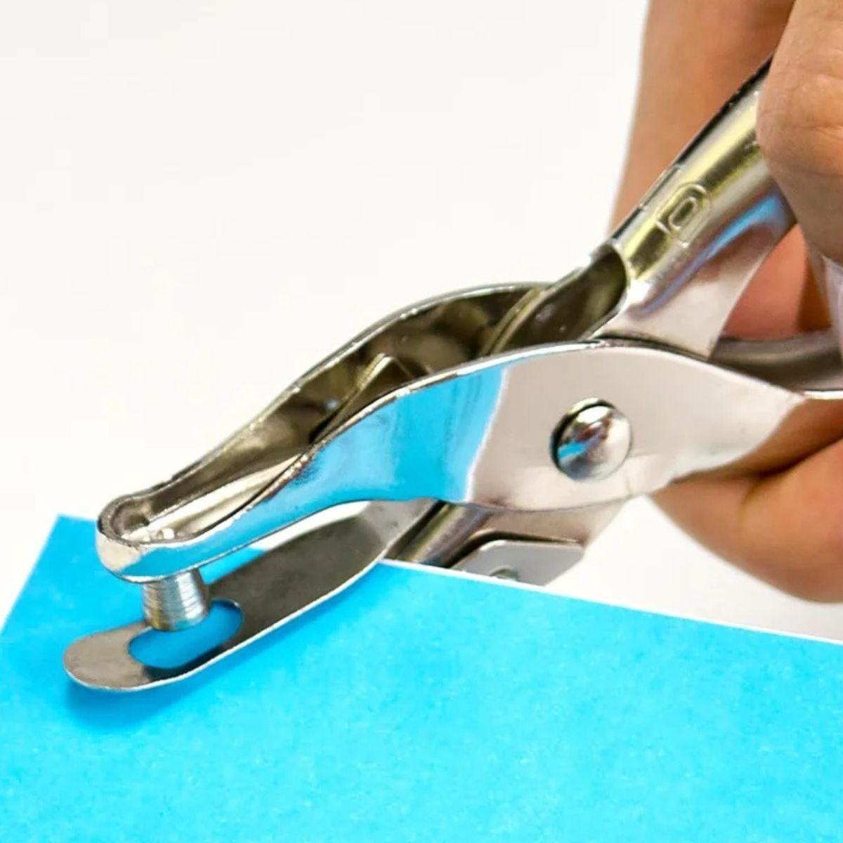 Set 4 Perforadora Manual Tipo Alicate Compacta Duradera Jhn-9