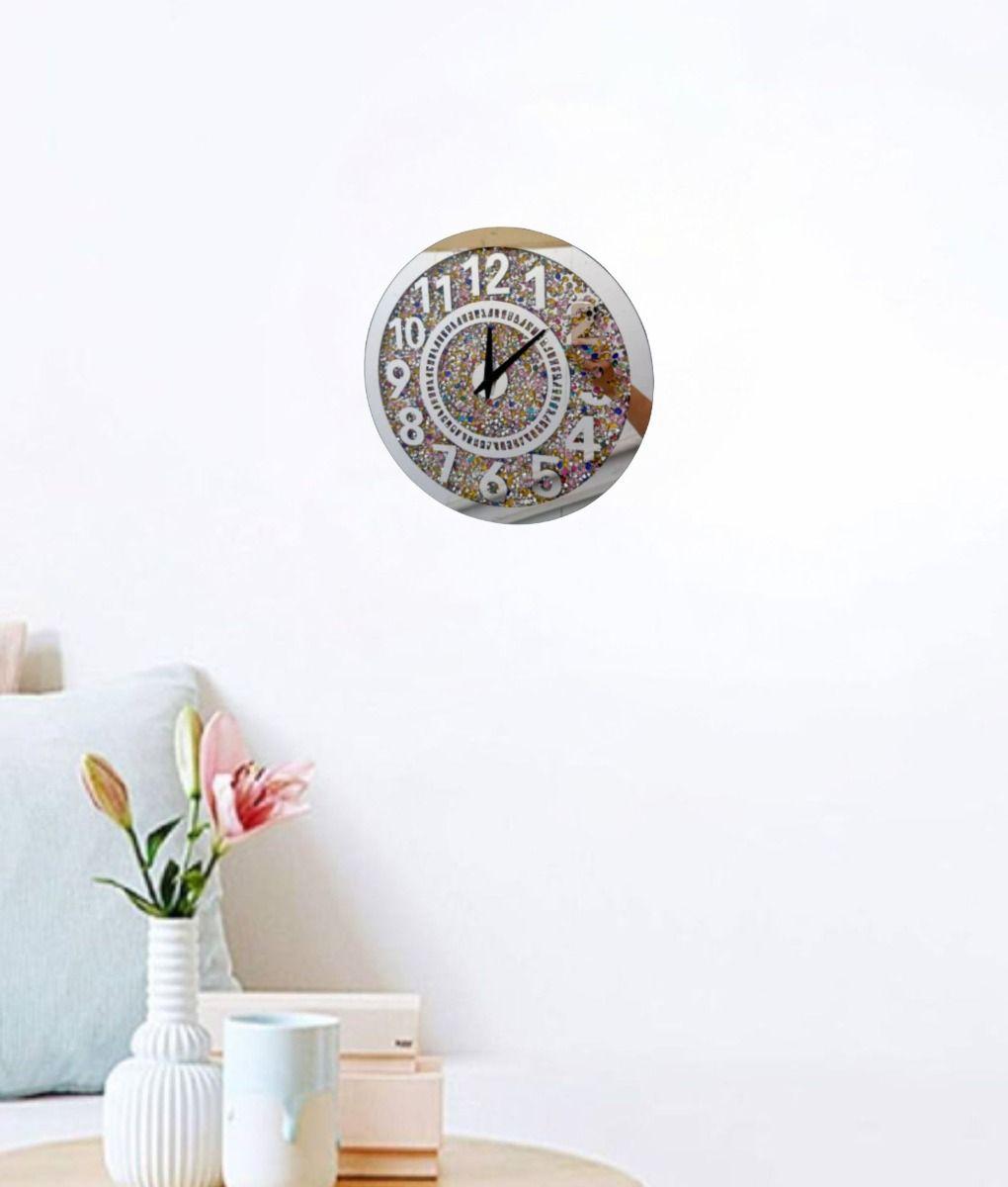 Reloj Pared Decorativo Estilo Calado Diseño Dinámico Jhn-9