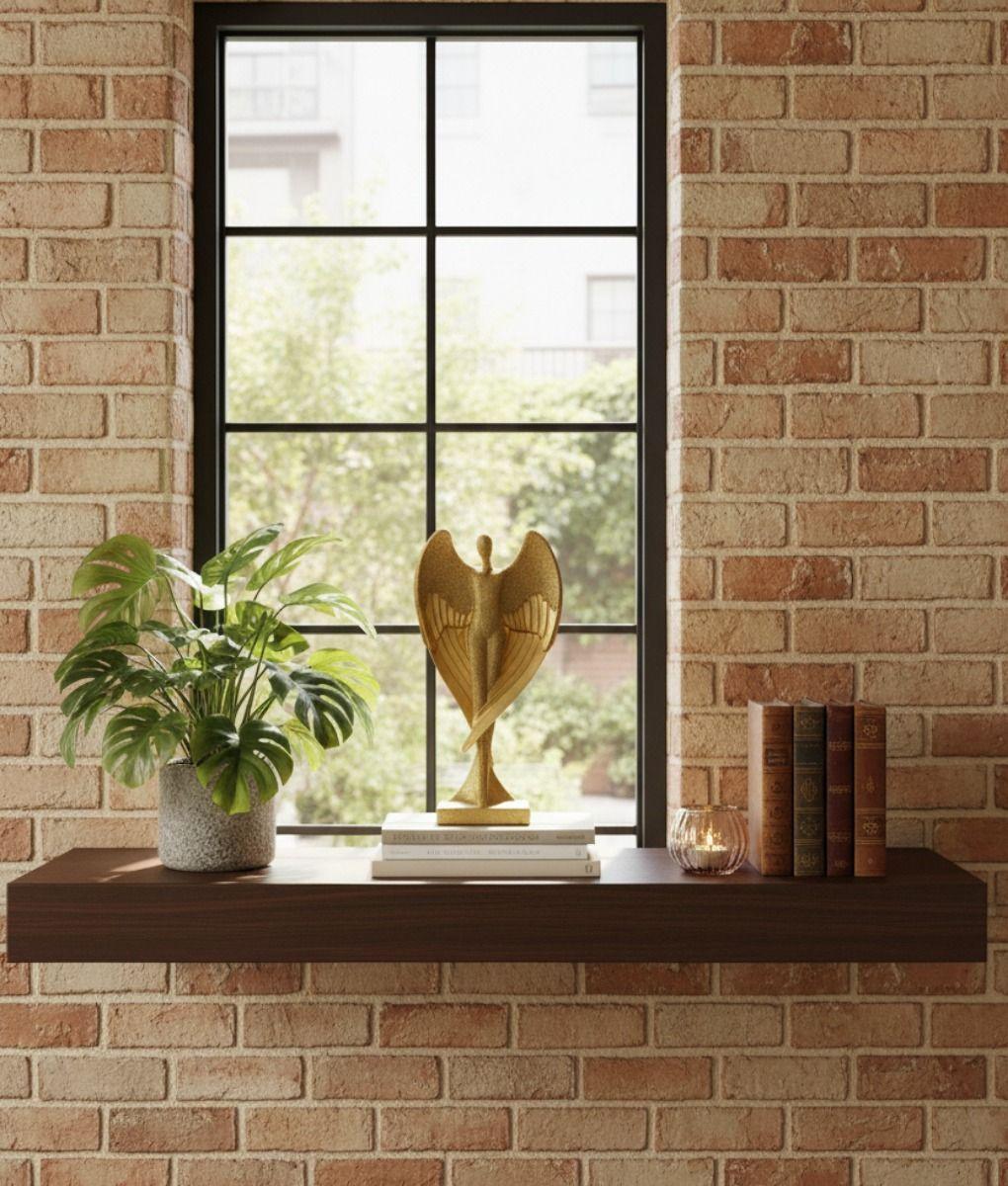 Estatua Decorativa Figura Ángel Alas Desplegadas Adorno Jhn-8