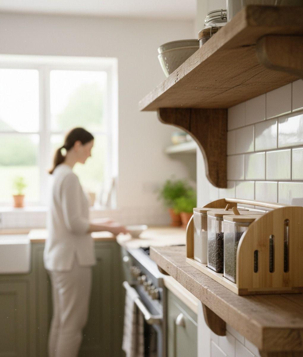 Set 3 Frascos Almacenamiento Asa Transporte Contenedor Jhn-3