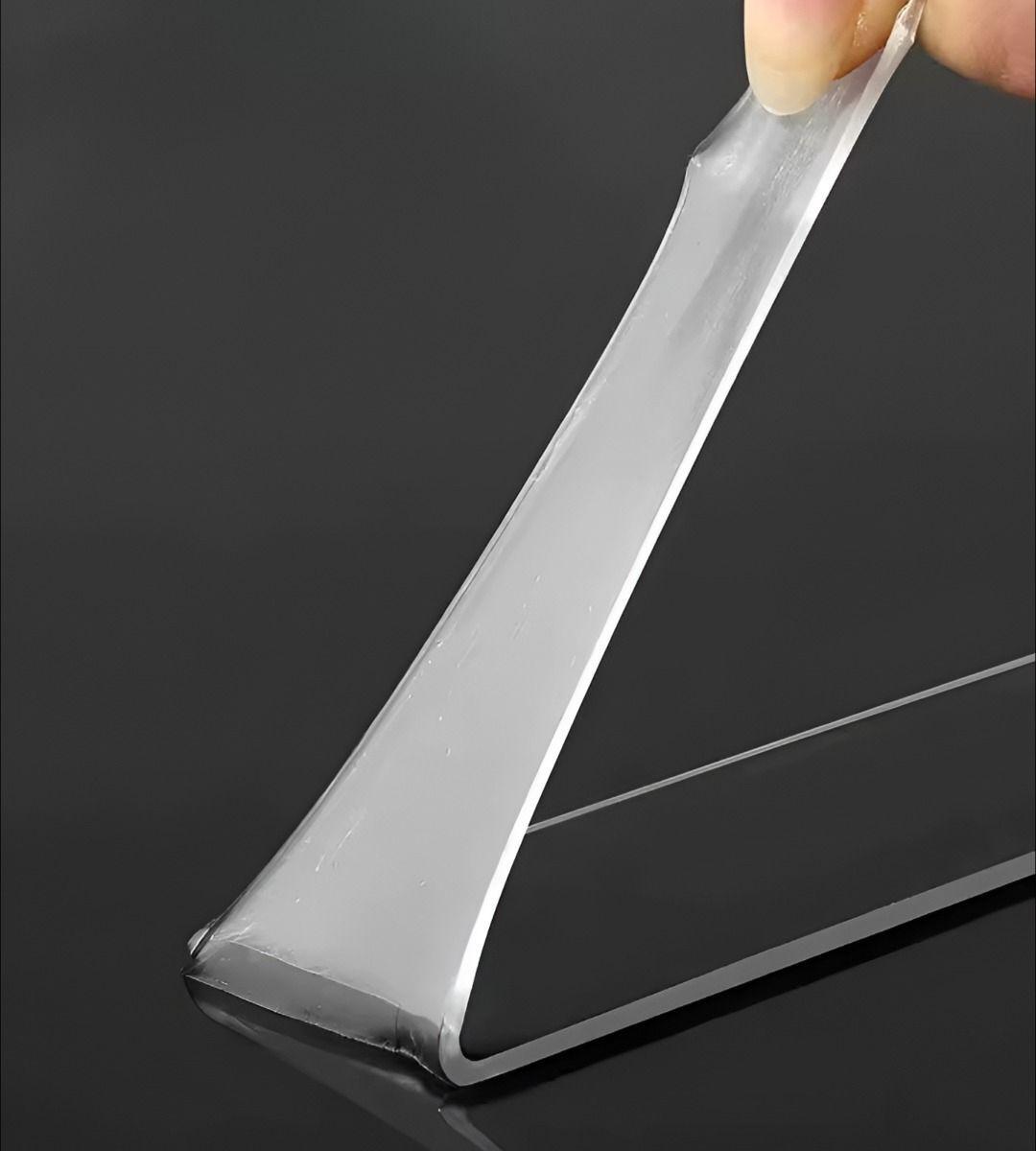 Set 4 Cinta Doble Cara Adhesiva Multiusos Gel 18mm Jhn-8