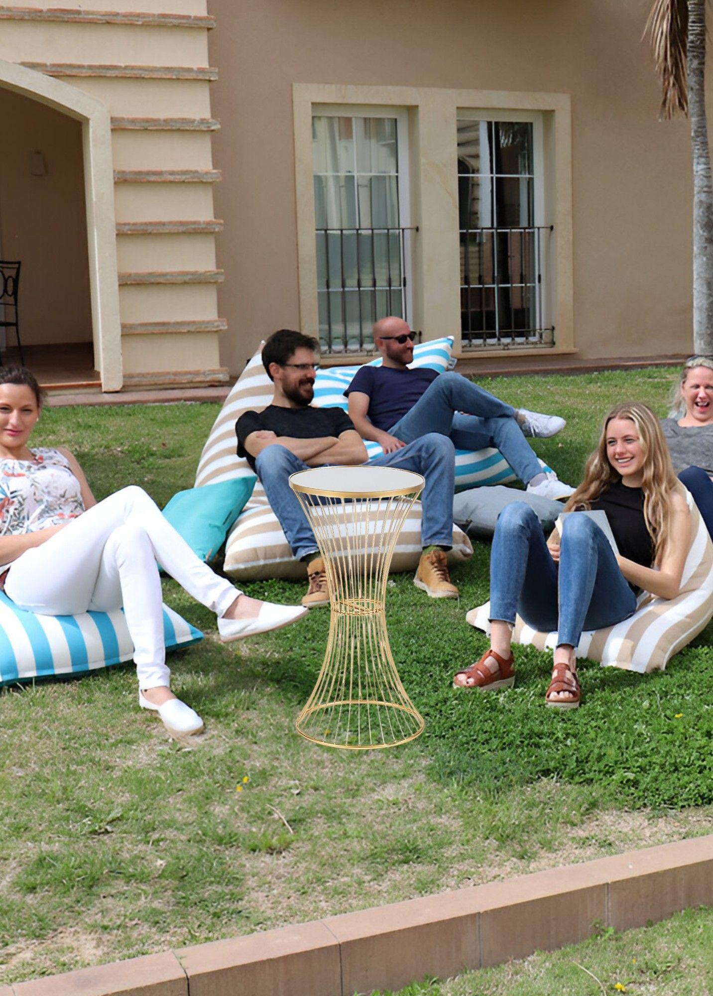 Mesa Auxiliar Centro Noche Decorativa Elegante Jhn-2