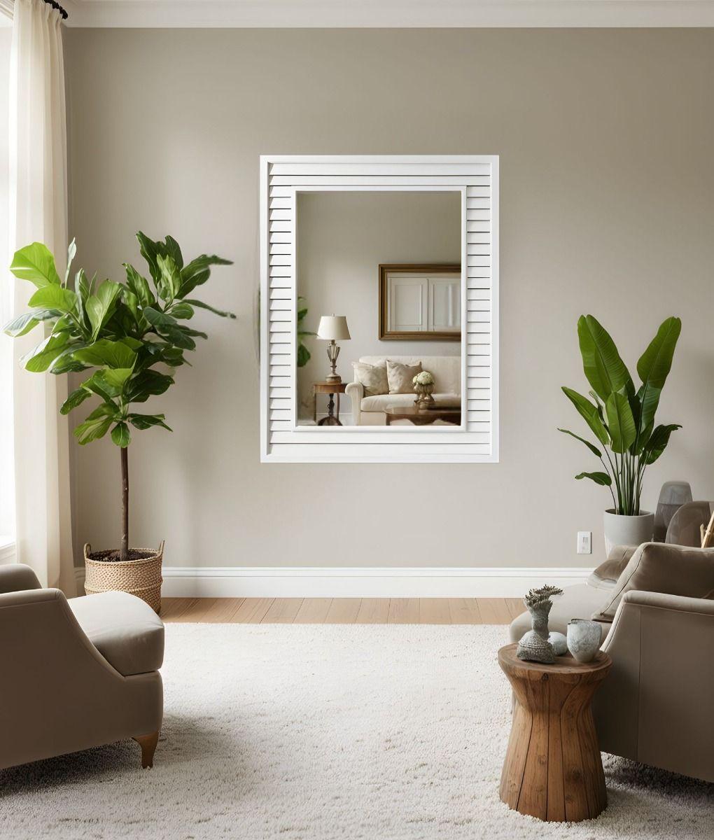 Espejo Decorativo Pared Diseño Texturizado Rústico Jhn-9