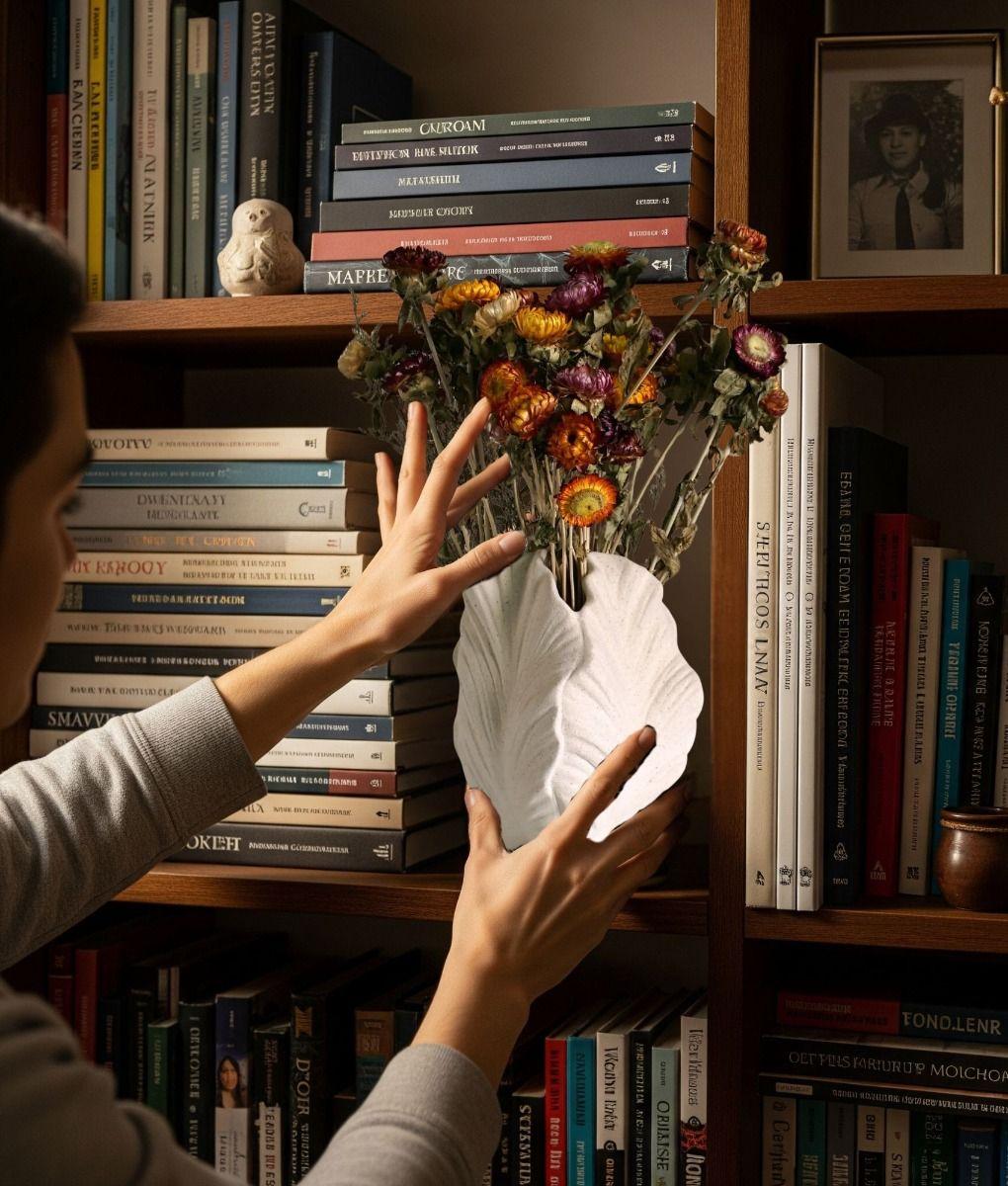 Florero Decorativo Abstracto Elegancia Minimalista Jhn-6