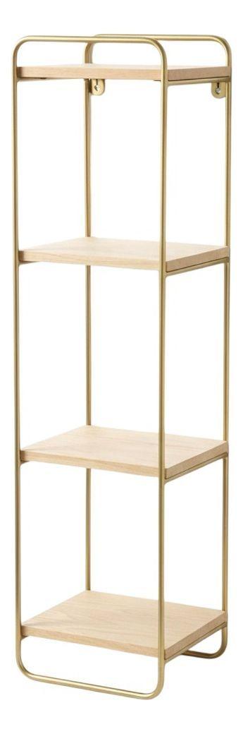 Estantería Pared Rectangular 3 Niveles Vertical Moderno Jhn-2